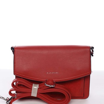 Elegantná a luxusná červená crossbody kabelka - Silvia Rosa Sheyla
