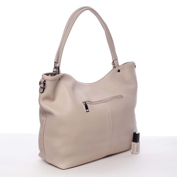 Veľká dámska kabelka cez rameno apricot MARIA C Ewa 