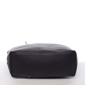 Velká dámská kabelka přes rameno černá - MARIA C Ewa