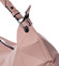 Veľká ružová luxusná dámska kabelka cez rameno - MARIA C Samira