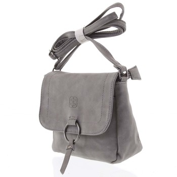 Crossbody kabelka malá sivá - Enrico Benetti Echo