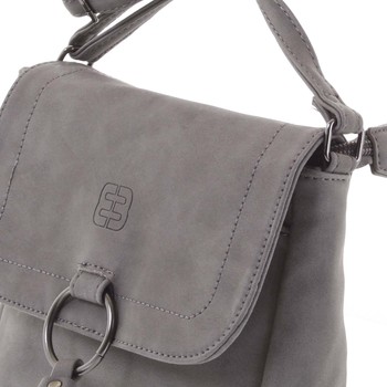 Crossbody kabelka malá sivá - Enrico Benetti Echo