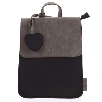 Filcový batoh čierny - Beagles Matri