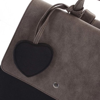 Filcový batoh čierny - Beagles Matri