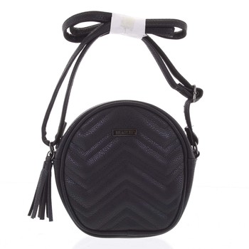 Malá trendy crossbody kabelka čierna - Beagles Mana