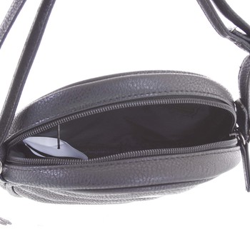 Malá trendy crossbody kabelka čierna - Beagles Mana
