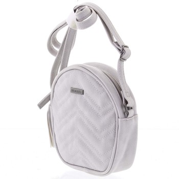 Malá trendy crossbody kabelka svetlsivá - Beagles Mana