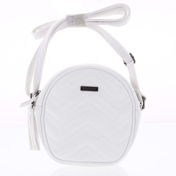 Malá trendy crossbody kabelka biela - Beagles Mana
