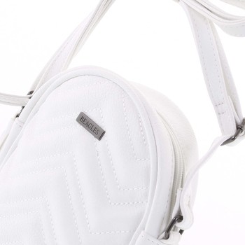Malá trendy crossbody kabelka biela - Beagles Mana
