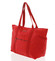 Veľká dámska cestovná taška cez rameno červená - Enrico Benetti Mariam