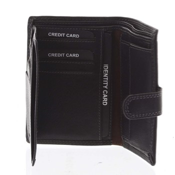 Pánska kožená peňaženka čierna - SendiDesign Elam