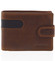 Obľúbená pánska kožená peňaženka hnedá - SendiDesign Igeal