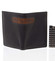 Pánska kožená peňaženka čierna - SendiDesign Parah
