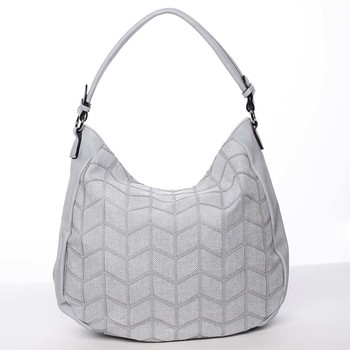 Veľká originálny dámska kabelka cez rameno svetlo modrá - Maria C Parwana