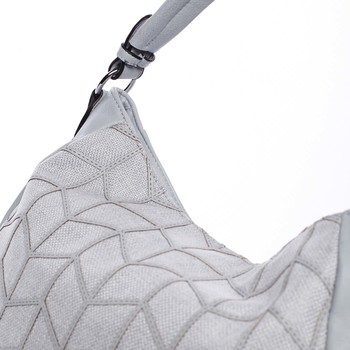 Veľká originálny dámska kabelka cez rameno svetlo modrá - Maria C Parwana