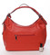 Luxusná červená dámska kabelka cez plece - Maria C Parisa