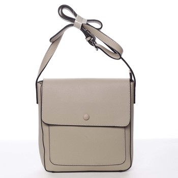 Dámska elegantná crossbody kabelka svetlá camel - Maria C Zahra 