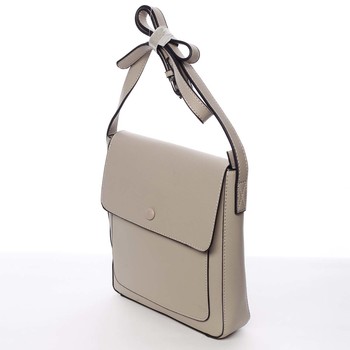 Dámska elegantná crossbody kabelka svetlá camel - Maria C Zahra 