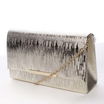 Luxusná dámska listová kabelka so vzorom zlatá - Michelle Moon Darling