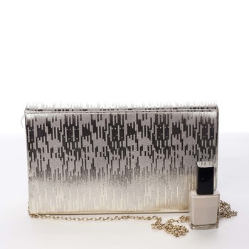 Luxusná dámska listová kabelka so vzorom zlatá - Michelle Moon Darling