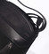 Čierna kožená crossbody kabelka - ItalY Marla
