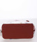 Dámska kožená crossbody kabelka so vzorom červená - ItalY Hannah