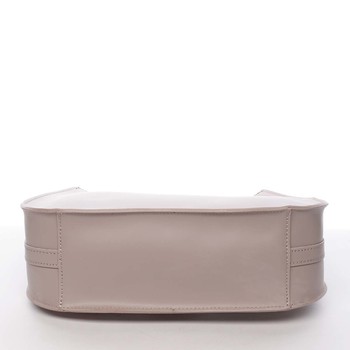 Luxusná dámska kožená kabelka staroružová - ItalY Fatima