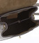 Dámsky originálny kožený taupe batôžtek kabelka - ItalY Acnes