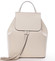Luxusný dámsky batoh svetlobéžový kožený - ItalY Adelpha