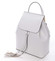Luxusný dámsky batoh svetlosivý kožený - ItalY Adelpha