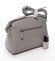 Malá šedá elegantná crossbody kabelka - David Jones Sheer