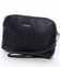 Malá jednoduchá crossbody listová kabelka čierna - David Jones Rhazye