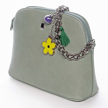 Malá elegantná crossbody kabelka svetlozelená - David Jones Trina