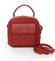 Luxusná malá dámska kabelka do ruky červená - David Jones Stela