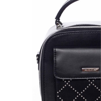 Luxusná malá dámska kabelka do ruky čierna - David Jones Stela