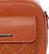 Luxusná malá dámska kabelka do ruky oranžová - David Jones Stela