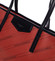 Veľká červená moderná kabelka cez plece - David Jones Abisag
