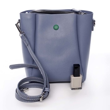 Módna malá modrá crossbody kabelka - David Jones Raline