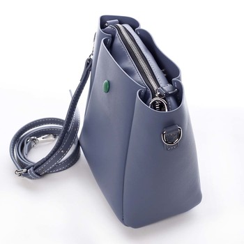 Módna malá modrá crossbody kabelka - David Jones Raline