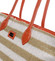Originálne poloslámová kabelka cez plece oranžová - David Jones Nurrse