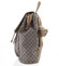 Luxusný stredný dámsky batoh béžový - Silvia Rosa Kevin
