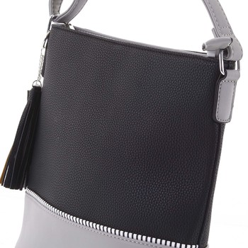 Trendy dámska crossbody kabelka čierna - Dudlin Adriana