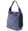 Originálna modrá dámska kabelka cez plece - Maria C Megumi