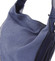 Originálna modrá dámska kabelka cez plece - Maria C Megumi