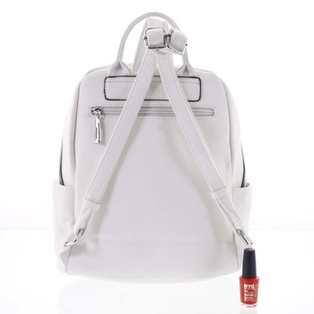 Dámsky batoh biely - Maria C Rashid