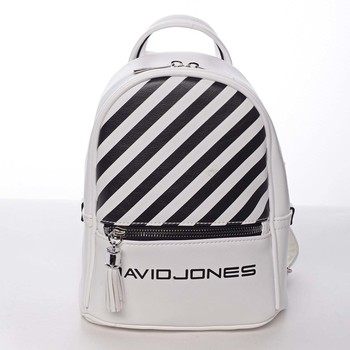 Dámsky malý batôžtek biely - David Jones Aleksei