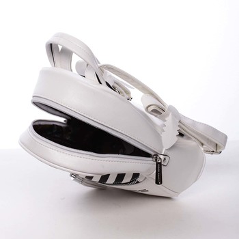 Dámsky malý batôžtek biely - David Jones Aleksei