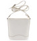 Béžová kožená crossbody kabelka - Italy Bryana Light