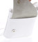 Dámska kožená crossbody kabelka biela - ItalY Cora Light