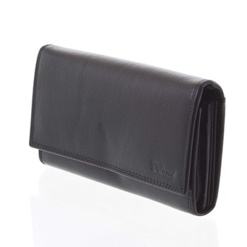 Dámska kožená peňaženka čierna - Delami Wandy